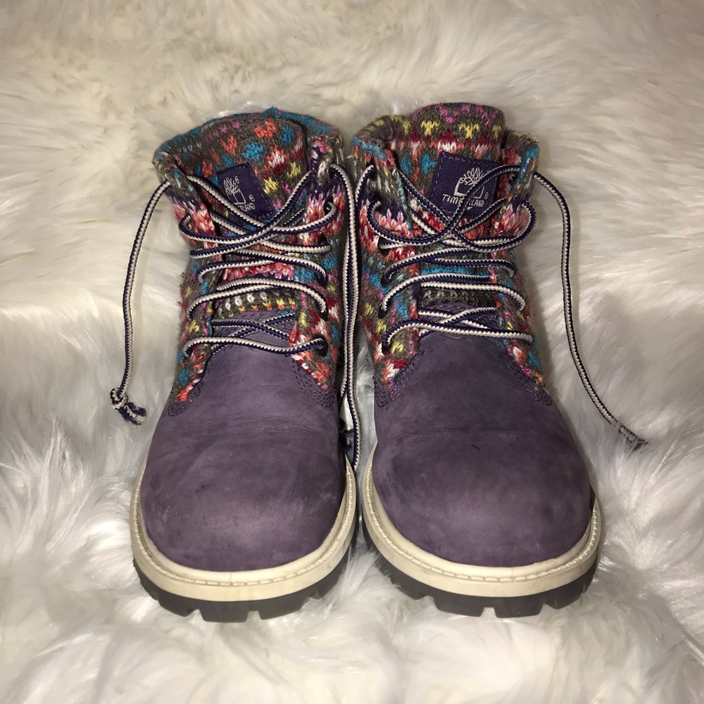 TIMBERLANDS - Girls Size 1.5